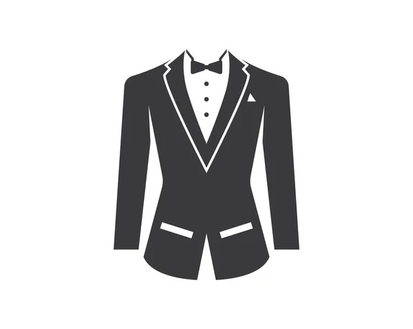 Εικονογράφηση Φορέα Σχεδιασμού Λογότυπου Tuxedo — Διανυσματικό Αρχείο