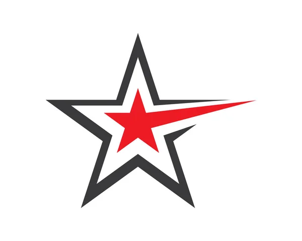 Ikona Gwiazdy Wektor Wzór Projekt Ilustracji — Wektor stockowy