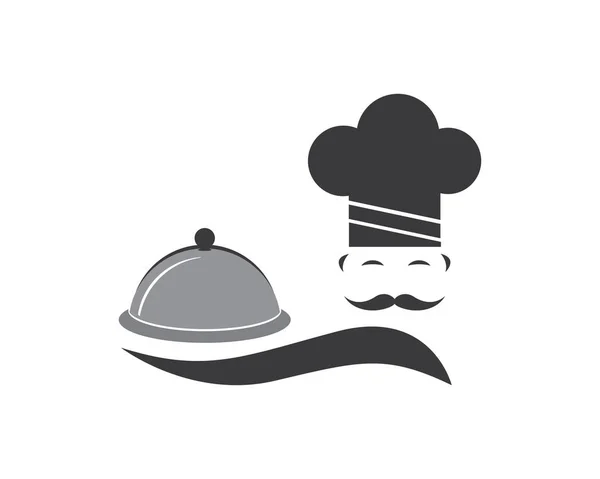Restaurant Chef Icon Logo Vector Illustration — Stock Vector