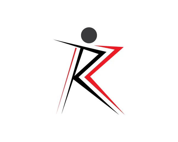 Concepto Diseño Logotipo Letra — Archivo Imágenes Vectoriales