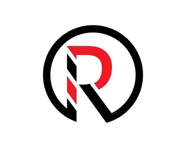 Harfi Logo Tasarımı Kavramı — Stok Vektör