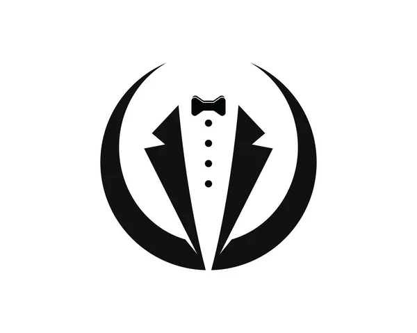 Πρότυπο Διάνυσμα Λογότυπου Του Tuxedo — Διανυσματικό Αρχείο
