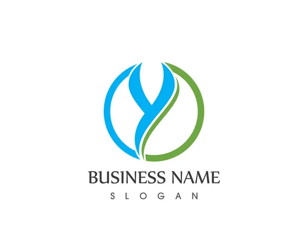 Brief Business Ikone Logo Vorlage — Stockvektor