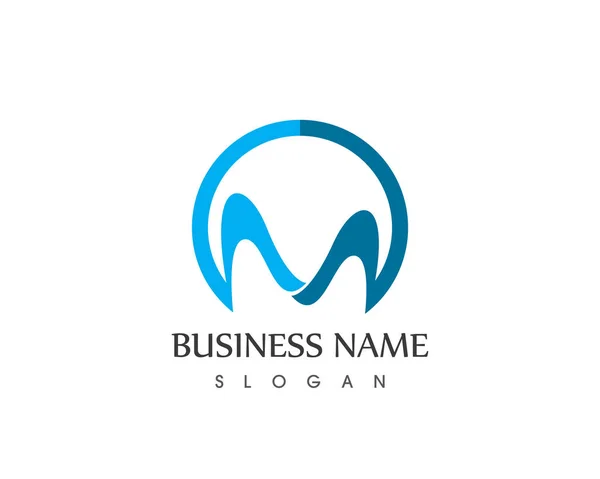 Brief Business Ikone Logo Vorlage — Stockvektor