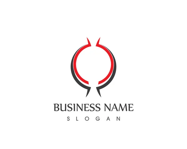 Business Icon Logo Template — Stock Vector