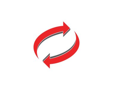 İş okları logo şablonu