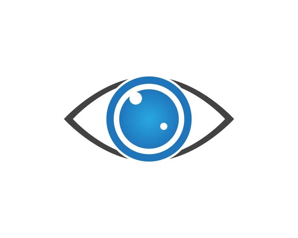 Modelo Logotipo Eye Care —  Vetores de Stock