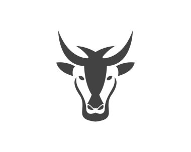 Keçi Başı Logo Tasarım şablonu