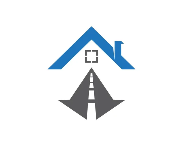 Conception Logo Road House — Image vectorielle