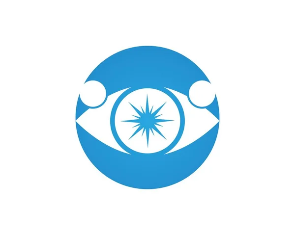 Vetor Cuidados Com Olhos Logotipo Vecto —  Vetores de Stock