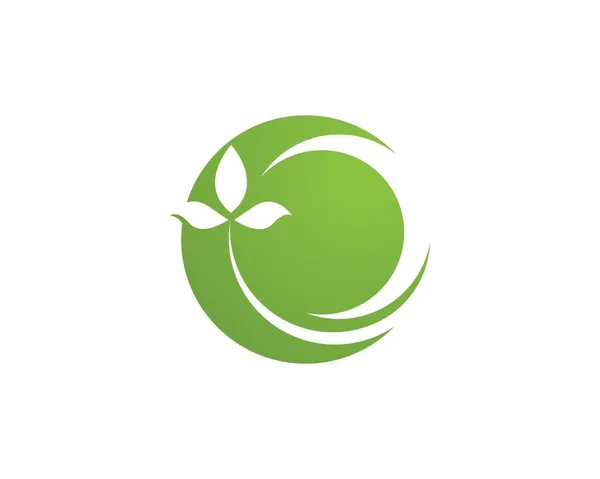 Nature Leaf Logo Design — Stock Vector