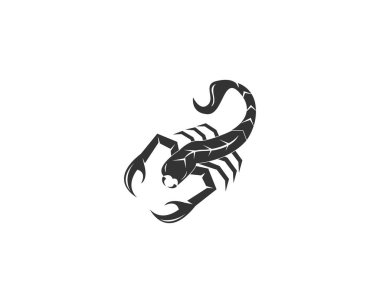 Scorpion logo tasarım vektörü