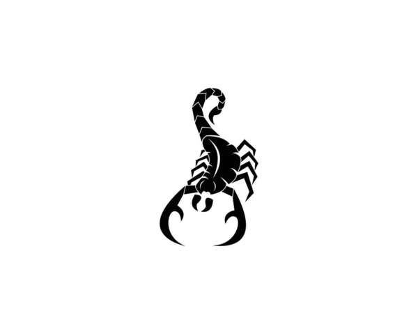 Scorpion Logo Design Vecteur — Image vectorielle
