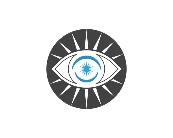ベクトル Eye Careロゴベクトル — ストックベクタ