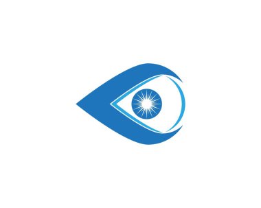 Vektör - Göz bakım logo vektörü