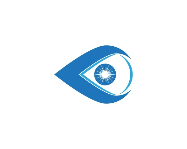 Vektor Ögonvård Logotyp Vektor — Stock vektor
