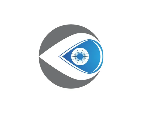 Vector Eye Care Logo Vector — Stock Vector