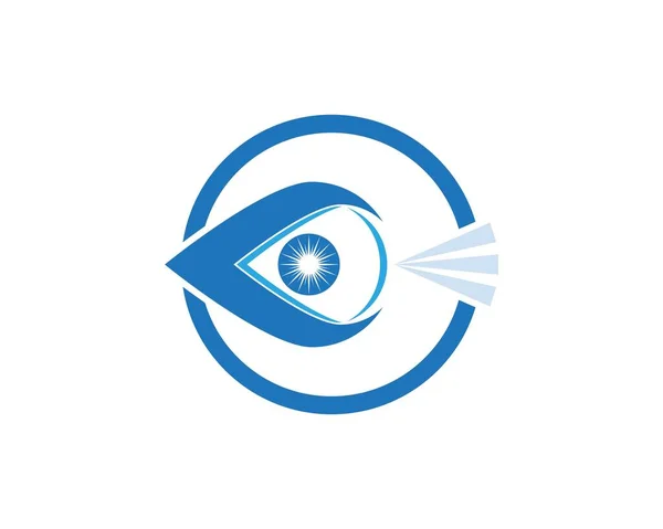 Διάνυσμα Φορέας Λογότυπου Φροντίδας Ματιών — Διανυσματικό Αρχείο
