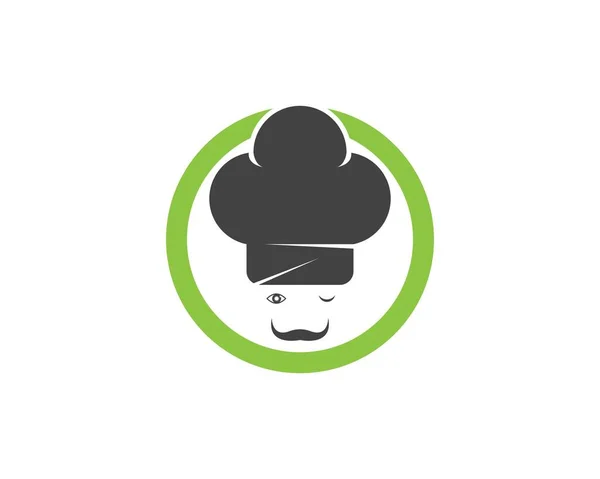 Chef Logo Design Template — Stock Vector