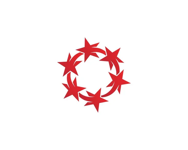 Szablon Wektora Logo Gwiazdy — Wektor stockowy