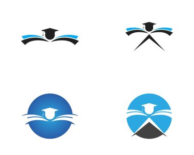 Eğitim logo vektör şablonu