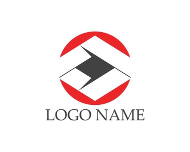 İş okları logo vektör şablonu