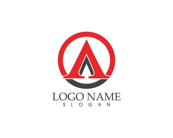Бізнес Літера Значок Логотипу Векторний Шаблон — стоковий вектор
