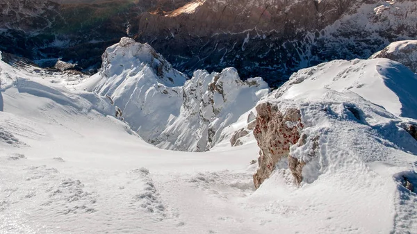 Jihozápadní strana hory Triglav. — Stock fotografie