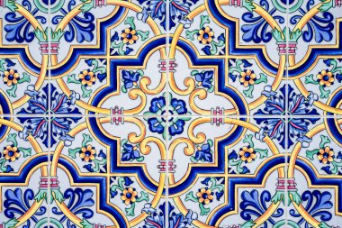 İspanyol döşeme arka planı
