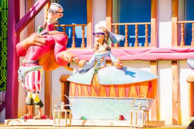 Fallas Valencia, İspanya