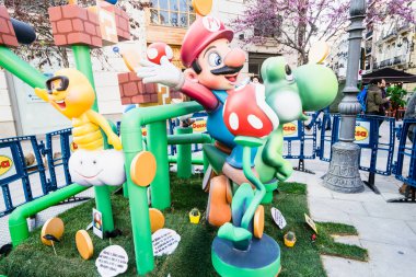 Fallas Valencia, İspanya