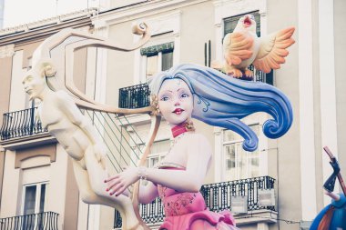 Fallas Valencia, İspanya