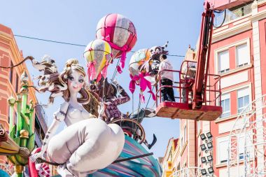 Fallas Valencia, İspanya