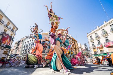 Fallas Valencia, İspanya