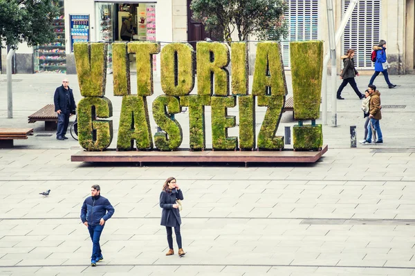 Vitoria Gasteiz in Alava Stok Resim