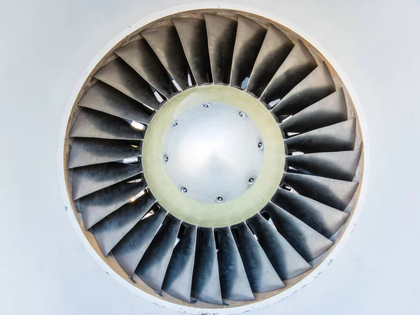 Jet engine close up — Stock Photo, Image