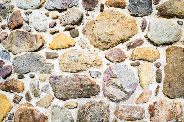 Close-up of grey stones and cement — Stock Photo, Image