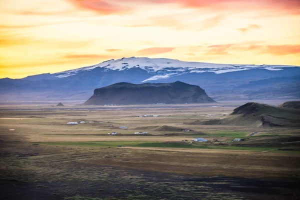 Solheimafjara beach in Vik, Iceland — Stock Photo, Image