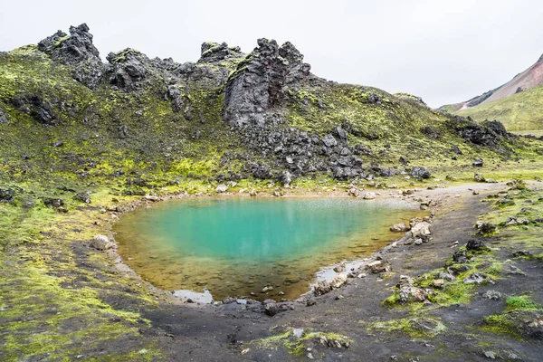 Εθνικό πάρκο Landmannalaugar στην Ισλανδία — Φωτογραφία Αρχείου