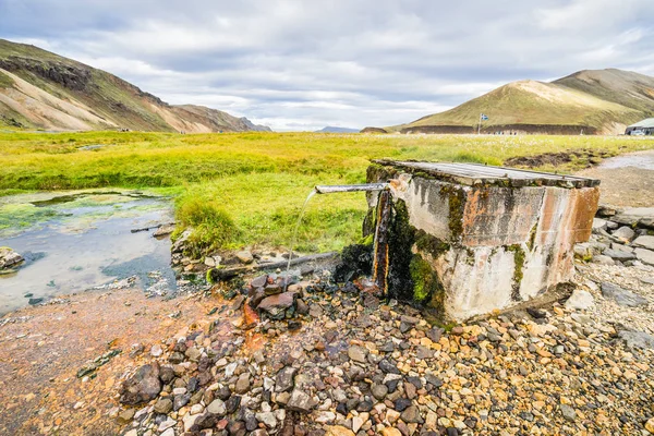 Εθνικό πάρκο Landmannalaugar στην Ισλανδία — Φωτογραφία Αρχείου