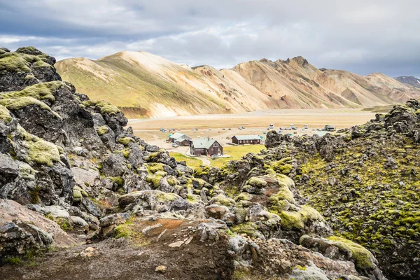 Εθνικό πάρκο Landmannalaugar στην Ισλανδία — Φωτογραφία Αρχείου