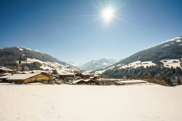 Pueblo de Alpbach en Tirol, Austria —  Fotos de Stock
