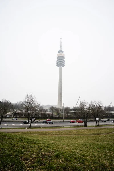 Munich的tv塔 — 图库照片