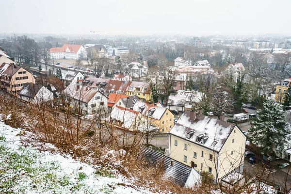 Visa på Dachau landskap i Bayern, Tyskland — Stockfoto