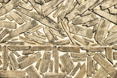 Soyut woods ile duvar