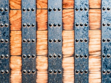 ahşap ve demir dokusu arka plan