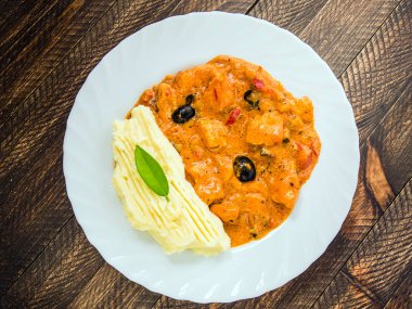 Tikka Masala, Hint yemeği.