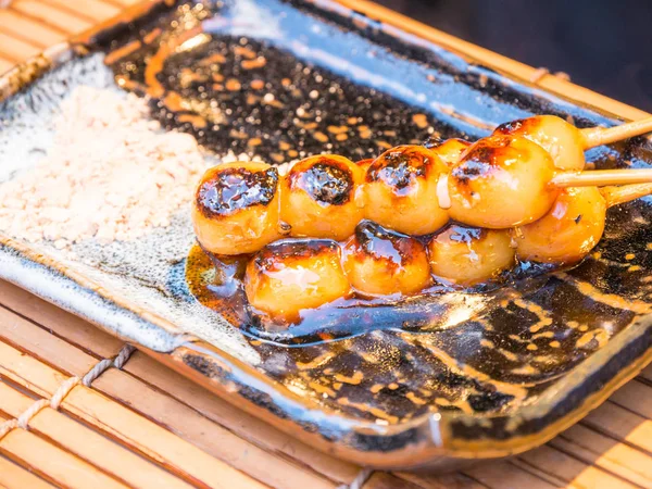 Dango, tipik Japon yemeği. — Stok fotoğraf
