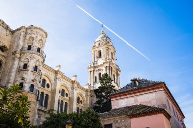 View of Malaga cathedral, Spain