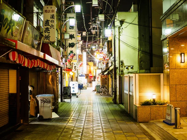 Osaka Japão Abril 2018 Dotonbori Uma Popular Área Animação Noturna — Fotografia de Stock